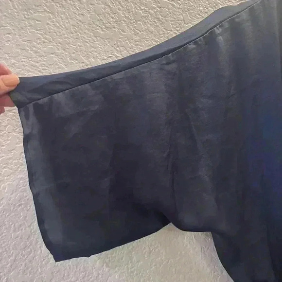 Dress Day Brand Blue Size Medium Woman's Wide Leg Pantsuit Soft Comfortable - Picture 10 of 15